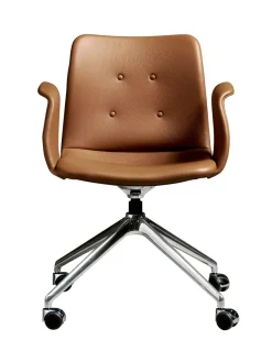 Bent Hansen Primum Chair 4 Star Fixed m. Hjul fra Best