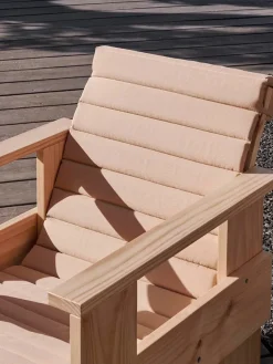 HAY Quilted sædehynde til Crate Loungechair, Beige fra Sale