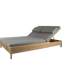 Cane-line Rest Dobbelt Solvogn inkl. hynde fra Discount