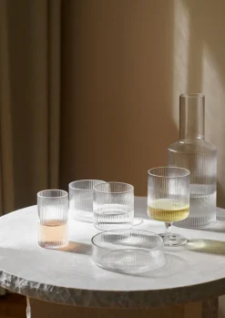 Ferm Living Ripple glas karaffel fra Online