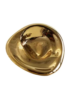 Hein Studio Ripple Knob Large, gold fra Online