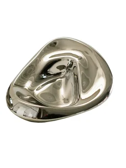 Hein Studio Ripple Knob Large, silver fra New