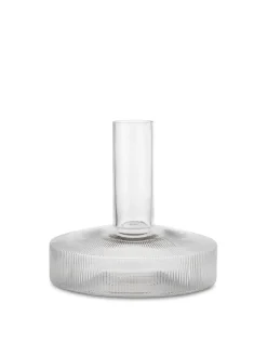 Ferm Living Ripple Wine Carafe, clear fra