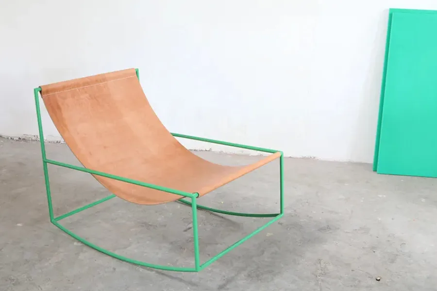 Valerie Objects Rocking Chair, green fra Clearance