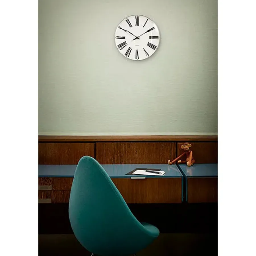 Arne Jacobsen Clocks Roman Vægur af Arne Jacobsen (Ø: 16) Best