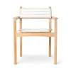 Carl Hansen & Søn Ryghynde til AH502 Outdoor Spisebordsstol fra Clearance