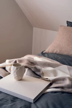 Silkeborg Uldspinderi Santa Fe Plaid, umber fra Online