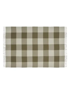 Silkeborg Uldspinderi Santa Fe Plaid, umber fra Online