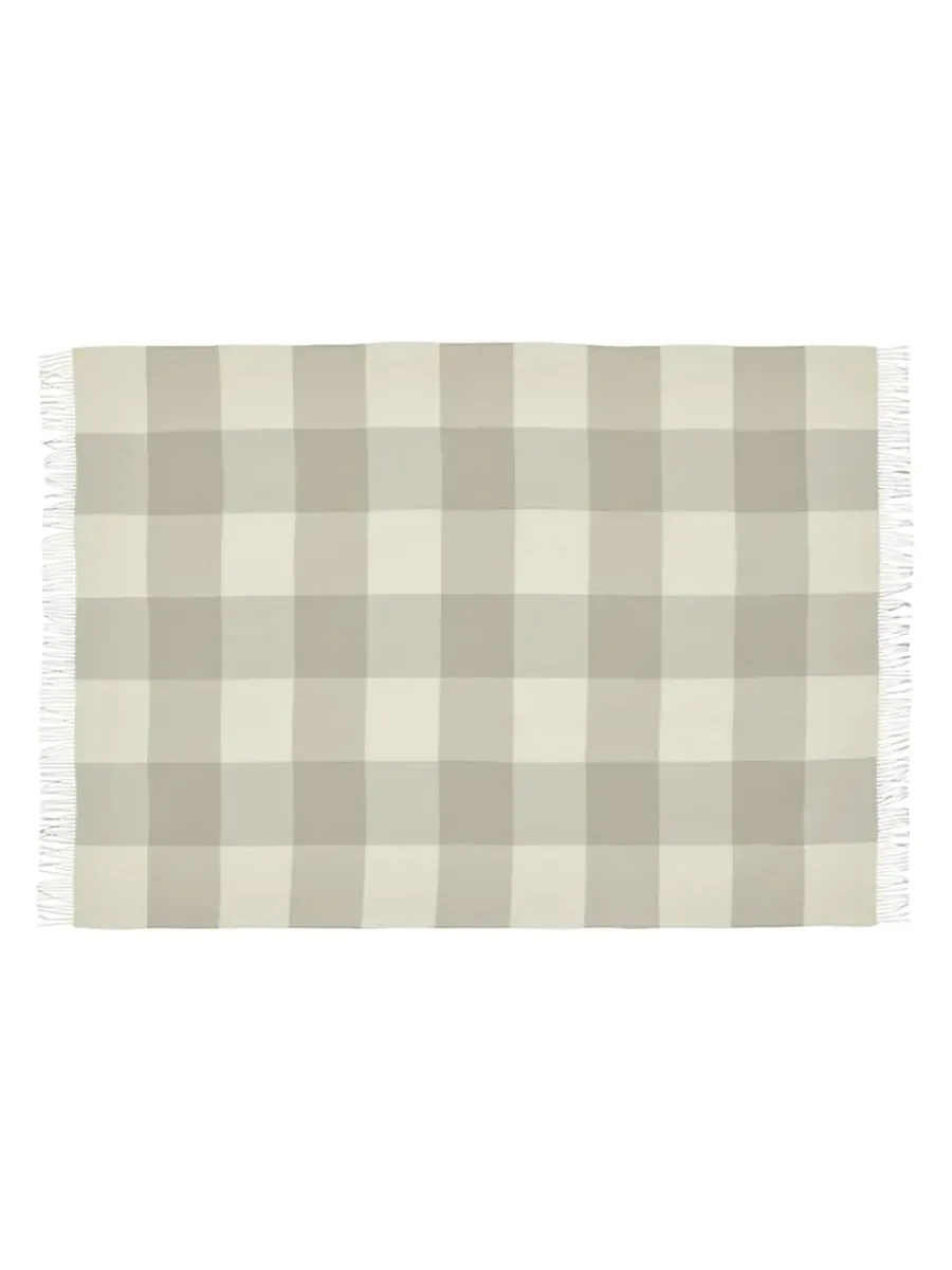Silkeborg Uldspinderi Santa Fe Plaid, umber fra Online