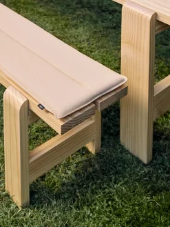 HAY Sædehynde til Weekday bench 111 cm, Beige fra Discount