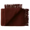 Silkeborg Uldspinderi Season Plaid, beetroot fra Online