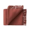 Silkeborg Uldspinderi Season Plaid, rosewood fra Online