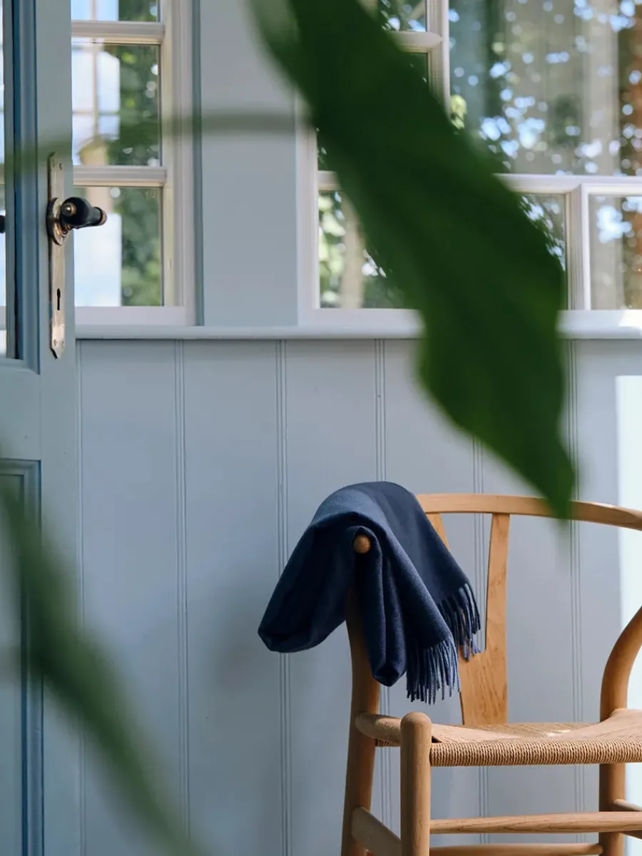 Silkeborg Uldspinderi Season Plaid, rosewood fra Online
