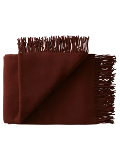 Silkeborg Uldspinderi Season Plaid, rosewood fra Online