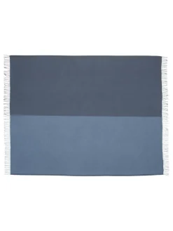 Silkeborg Uldspinderi Secret Plaid, granite/black fra Outlet