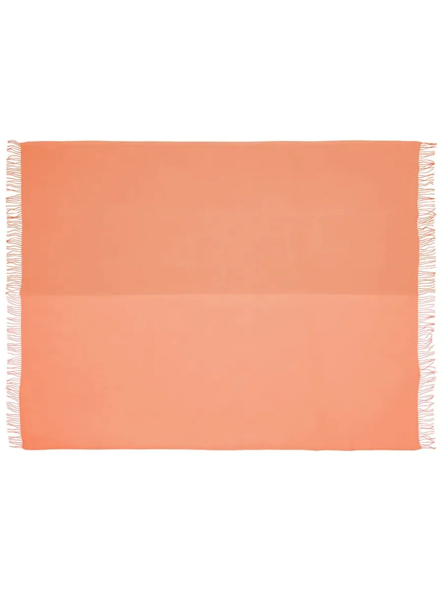 Silkeborg Uldspinderi Secret Plaid, ocher/caramel fra Sale