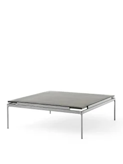 &Tradition Sett LN13 Sofabord, smoked glass/chrome fra Discount