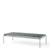 &Tradition Sett LN12 Sofabord, verde guatemala marble/chrome fra Outlet