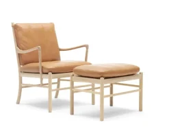 Carl Hansen & Søn Skammel til Colonial Chair af Ole Wanscher Clearance