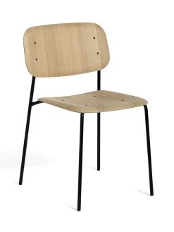 HAY Soft Edge spisestol, stålben fra New