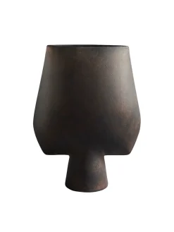 101 Copenhagen Sphere Vase Square - big, coffee fra Clearance