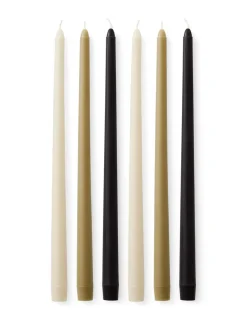 Audo Copenhagen Spire Smooth Tapered Lys, sæt á 6 stk. fra Online