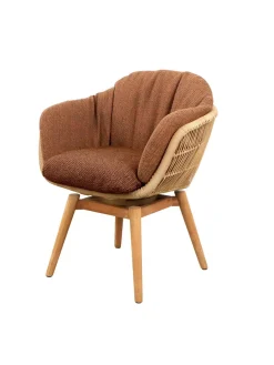 Cane-line Stay havestol w. Teak Swivel fra Hot
