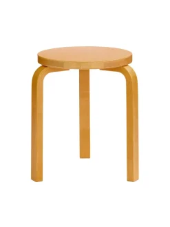 Artek Stool 60, honey stained birk fra Hot