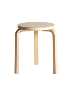 Artek Stool 60, walnut stained fra Online