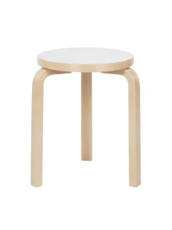 Artek Stool 60, white laminate fra Clearance