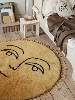 Ferm Living Sun Cushion, natural fra Hot