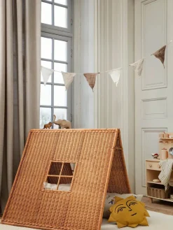 Ferm Living Sun Cushion, yellow fra Hot