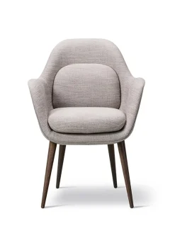 Fredericia Furniture Swoon Spisebordsstol, Sinequanon 001 fra Online