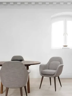 Fredericia Furniture Swoon Spisebordsstol, Sinequanon 001 fra Online
