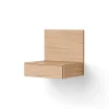 New Works Tana Wall Mounted Nightstand, oak fra