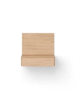 New Works Tana Wall Mounted Nightstand, oak fra