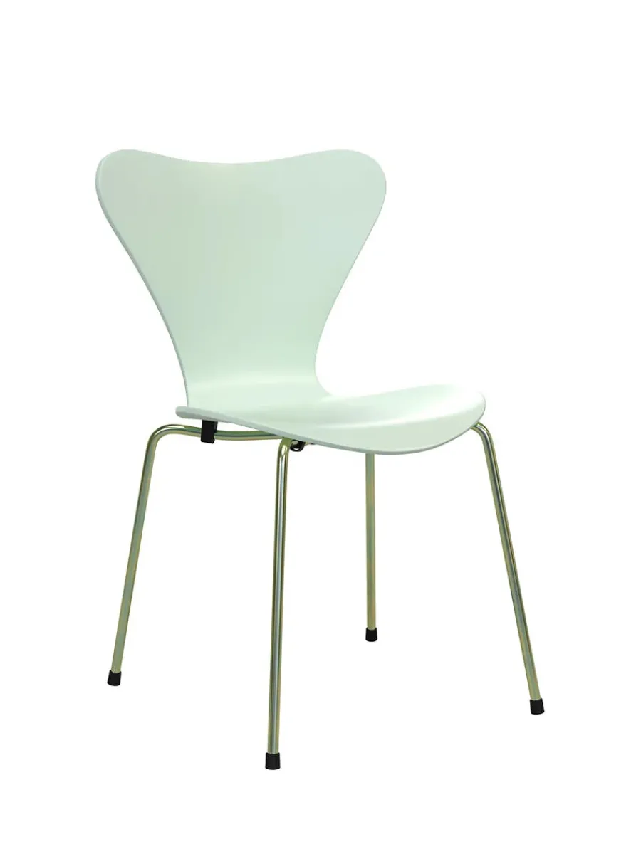 Fritz Hansen 70th Anniversary Edition 3107 Spisebordsstol, 7:14 AM Pink af Arne Jacobsen New