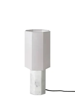 Louise Roe The Eight Over Eight Lamp Small, white marble fra Sale