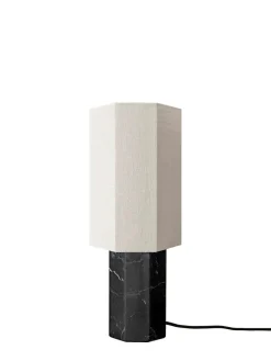 Louise Roe The Eight Over Eight Lamp Small, grey marble fra