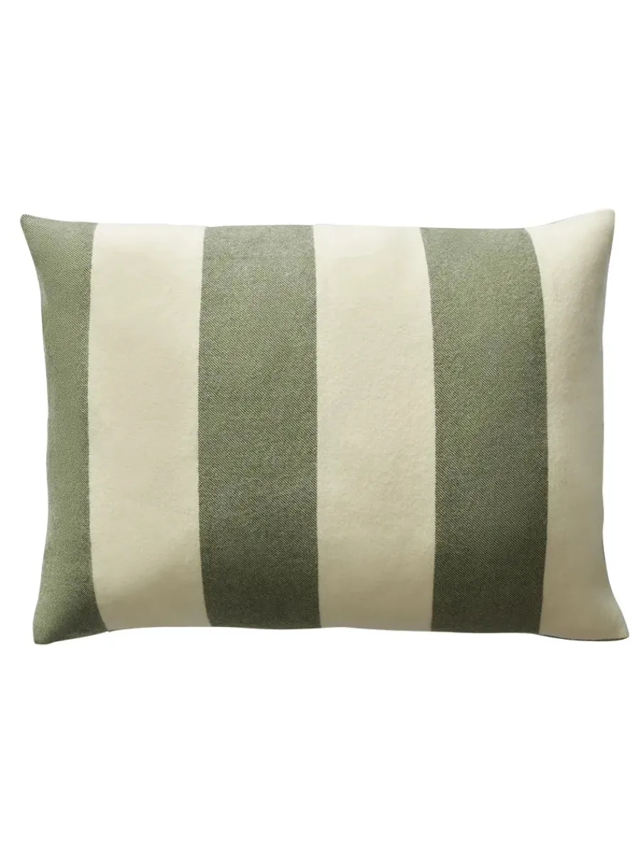 Silkeborg Uldspinderi The Sweater Cushion, green fra Hot