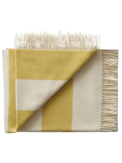 Silkeborg Uldspinderi The Sweater Plaid, golden yellow fra Online