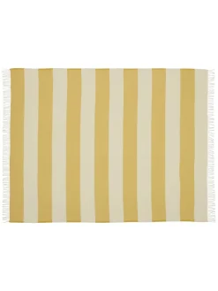 Silkeborg Uldspinderi The Sweater Plaid, golden yellow fra Online