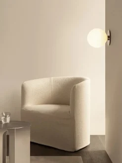 Audo Copenhagen TR Bulb Ceiling/Wall, polished steel fra Outlet