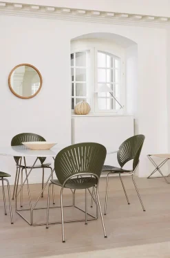 Fredericia Furniture Trinidad Stol, Khaki Grøn af Nanna Ditzel Clearance