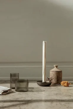 Ferm Living Ura duftlys, Burned Sienna fra