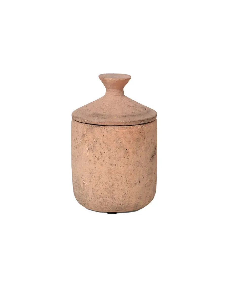 Ferm Living Ura duftlys, Red Sienna fra Outlet