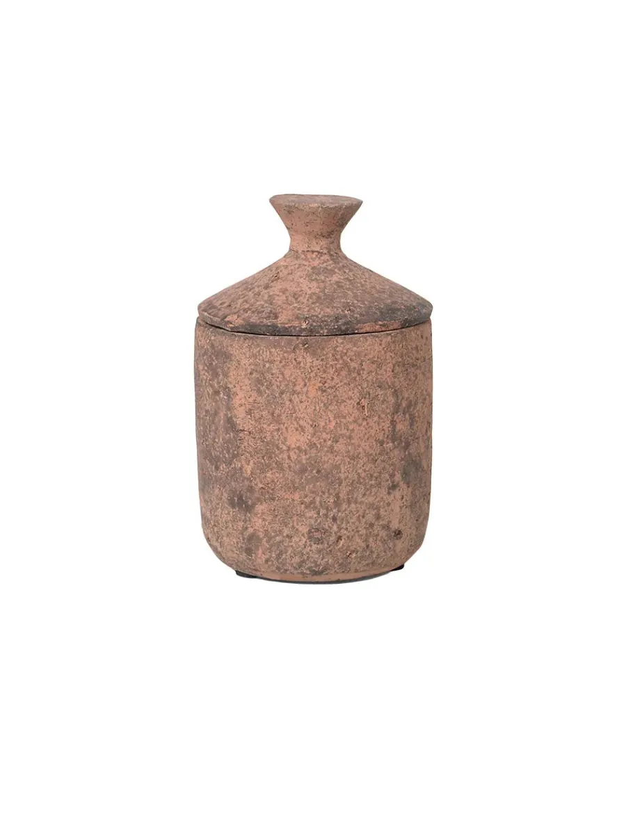 Ferm Living Ura duftlys, Red Sienna fra Outlet