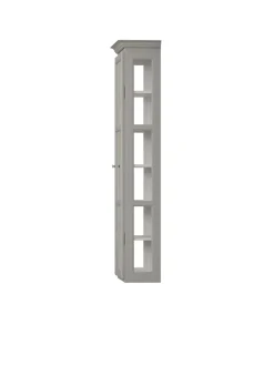 Lindebjerg Design Væghængt Vitrineskab Classic V4, hvid fra Outlet