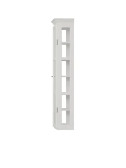 Lindebjerg Design Væghængt Vitrineskab Classic V4, hvid fra Outlet