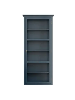 Lindebjerg Design Væghængt Vitrineskab N4, dark blue fra Best